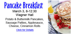 St. Philip Pancake Breakfast - Rudolph WI